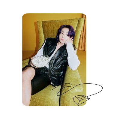 China Radiation Protection Wholesale KPOP Idol Merchandise Bangtan Boys Butter Printed Rubber Mouse Pad for sale