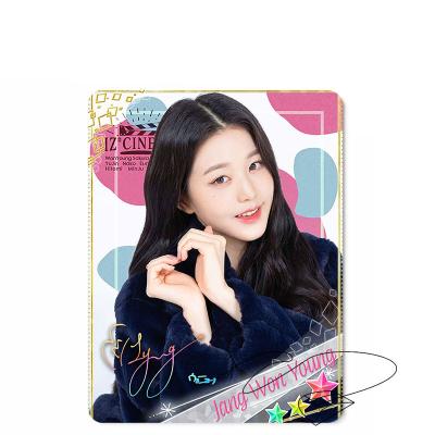 China Hot Sale Radiation Protection Wholesale KPOP Idol Sell Japan Group IZONE Printed Rubber Mouse Pad for sale