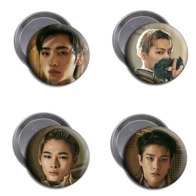 China Wholesale KPOP Magnetic Idol Sell ENHYPEN Brooch Pin Badge Button for sale