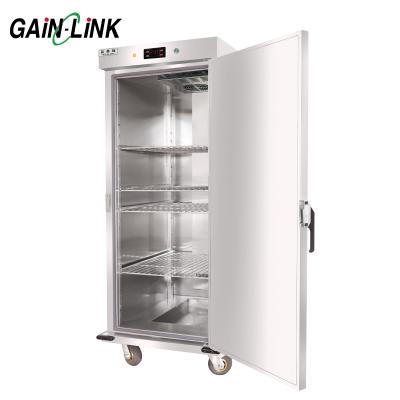 China Mobile Food Fwarmer 11 Layers Stainless Steel Heat Insulation Food Truckrestaurant Kitchen Heated Stand Cabinet for sale