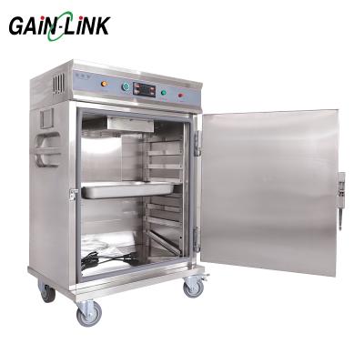 China Food Fwarmer Cooking Equipment Restaurant Supplies Cabinet Buffet Food Supply Electric Heated Warmer Cart for sale