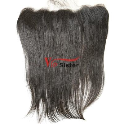 China Vipsister Hair Straight Pre Plucked Virgin 13x4 13x6 HD Sheer Headband, Cuticle Aligned Lace Sheer Headband for sale