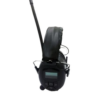 China Hot Selling Dab Radio And Electronic Ear 15*12*10CM BT Earmuff Protector for sale