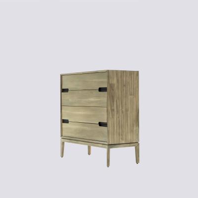 China NS FURNITURE Solid Wood Modern Floor Display In With Drawers Chinese Antique Sideboard Living Room Cabinet for sale