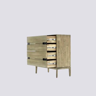 China NS FURNITURE Modern Furniture Cabinets Set Side Great For Modern In Brown Color Living Room Cabinet for sale