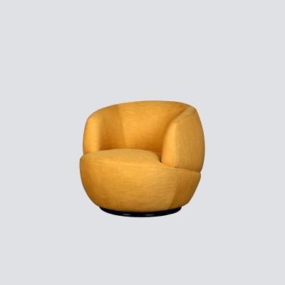 China Easy Clean Comfortable Swivel Swivel Swivel Base NS FURNITURE Fabric Lounge Club Chair Furniture Modern Loop Base for sale