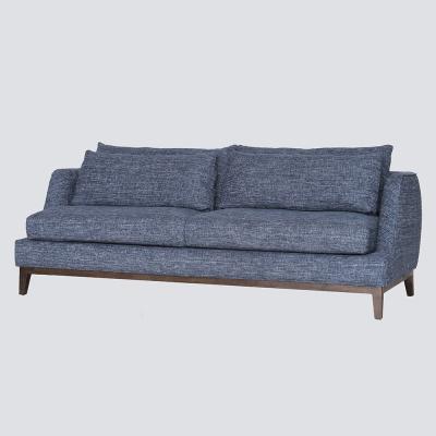 China Modern European Modular Upholstery Indoor Sofa Living Room Sofa Fabric Style NS Three Wood Frame 2 3 Seats L Shape Nordic Set for sale