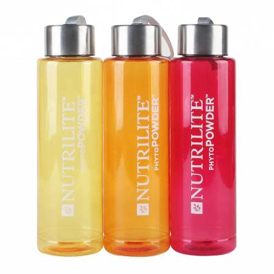 China Agriculture fashion office outdoor sports regenerative plastic water bottle customized logo for sale