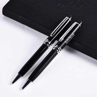 China Promotional Metal Ballpen LOGO Printed Advertising Twist Ballpoint Custom Pen Smooth Writing Pen Personalized Pen Cheap Promotion Gift for sale