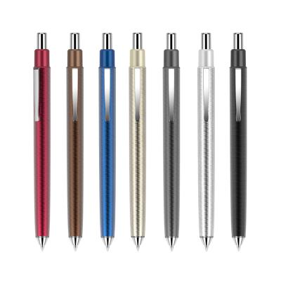 China New Normal Design Customized Promotional Metal Clip Ballpen With Logo for sale