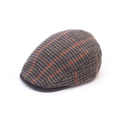 China Mens Beige Flat British Checked Simple Warm Vintage Wool Ivy Cap Hats for sale