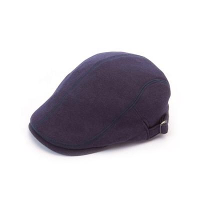 China Simple Sports Warm Raw Flat Outdoor Ivy Cap Hat For Men British for sale