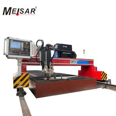 China Building material shops cnc gantry plasma cutting machine gantry cnc cutting machine plasma stainless steel for sale