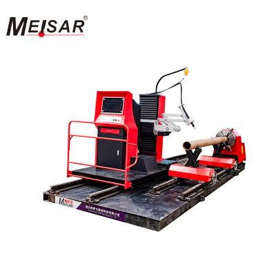 China Pipe Cutter Tube Pipe Cutting Machine Metal CNC Cutter For Pipe Cutting High Precision Bevel Tube Cutting Machine for sale