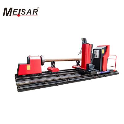 China Heavy Pipe Cutting Machine Tube Pipe Cutting 6 Axis CNC Plasma Flame Cutting Machine Pipe Cutting Machine for sale