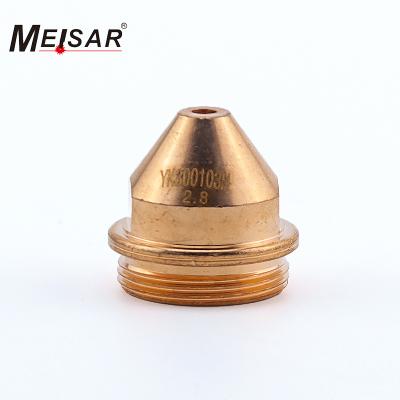 China YK300 Huayuan Machinery Repair Shops Accessories Plasma Cutting Torch Nozzle and Electrode for sale