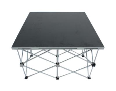 China Concert Lighting Event Movable Collapsible Modular Movable Aluminum Truss Portable Stage Platform for sale