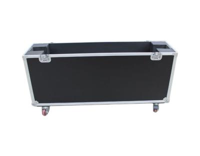 China Customizd Adjustable 75 Inch Plasma Screen LED TV Aluminum Flight Case With Wheels for sale