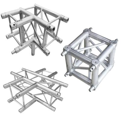 China Concert Spike Truss Aluminum 3 Way Corner In Truss System Infill Roof Step for sale