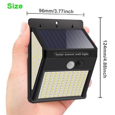 China Garden 100 Solar Led Outdoor Light Motion Sensor Led Waterproof Solar Garden Wall Light Outdoor Light for sale