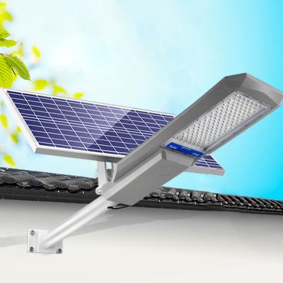 China New IP65 Solar Powered Garden Lamp 100W Outdoor Waterproof Solar Motion Sensor Street Light Slit LED Garden Light for sale