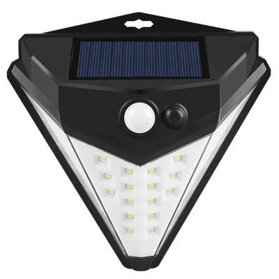 China Outdoor Waterproof Solar Garden Wall Light Security Gate Motion Sensor Garage LED Solar Garden Light for sale