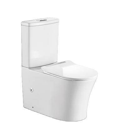 China Bathroom Double-Flow BINLI Price Washdown Ceramic Toilet Bowl Cheap Toilet Bowl Australian Standard Luxurious Chinese WC for sale