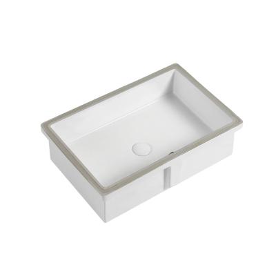 China BINLI Ware New Arrival Modern Single Bowl Ceramic Porcelain Kitchen White Bathroom Sink Sanitary Basin for sale