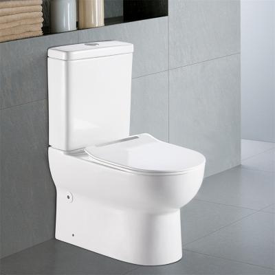 China BINLI Factory Wholesale Price Porcelain Washdown Ceramic Gravity Flushing Two Piece Toilet for sale