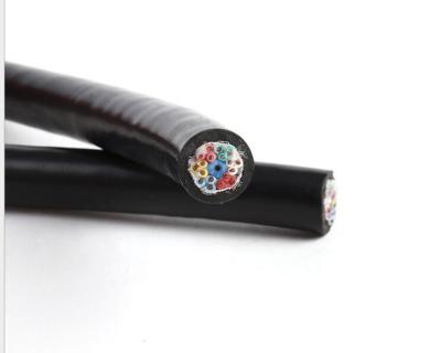 China Cable flexible industrial trenzado con la envoltura de PUR, cable protegido conductor multi en venta