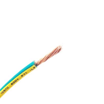 China 6AWG UL10455 Conductor Bare Stranded Copper Copper Green Yellow zu verkaufen