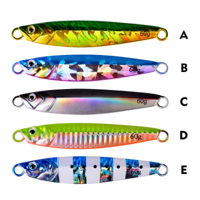 China 2021 Vivid Fish Action Japan Stock Luminous Quality Swimming Jigcasting Metal Lure Fishing Lure Building Slow Lure Jig for sale