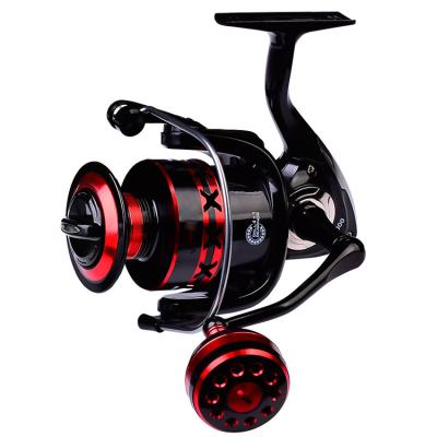 China Metal De Peche Baitcaster Metal De Peche Baitcaster High Speed ​​Straight Spinning Fishing Reel for sale