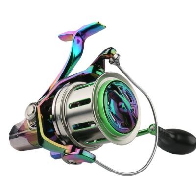 China Chepest Straight Japanese Colorful Aluminum Seawater Fishing Reels Spinning Saltwater Spinning for sale