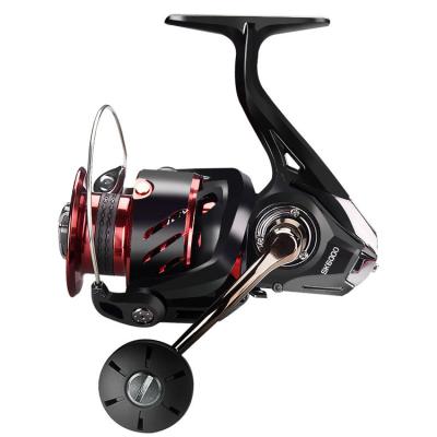 China Straight Slant Spinning Metal Round 12000 Long Possibility Full Stainless Steel Best Fishing Reels for sale