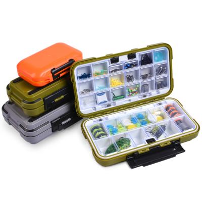 China Outdoor Sports Storage Color Multiple Specifications Plastic Fishing Tackle Box Lure for sale