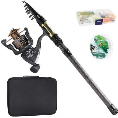 China 1.8m/2.1m/2.4m/2.7m Fishing Rod Set Set Cost Effective Wholesale Saltwater Travel and Reel Combos Fishing Rod for sale