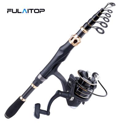 China Cost effective telescopic fishing rod and reel combination fishing rod/spinning set/fishing reel and rod for sale