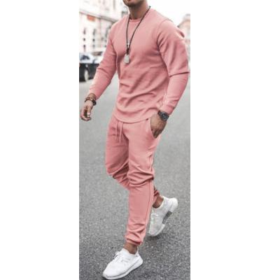 China Best QUICK DRY White Sweat Suits Custom Workout Sweat Suit Men for sale