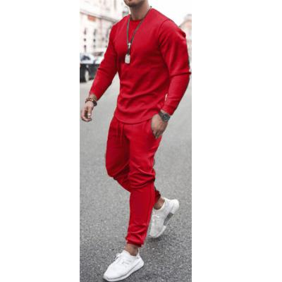 China New Arrival Polyester Best QUICK DRY Sweatsuits Black Red Jogging Suit for sale