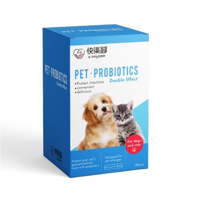 China Stocked direct sales of high quality pet allergy relief probiotics health care dogs and cats intestinal probiotics for sale