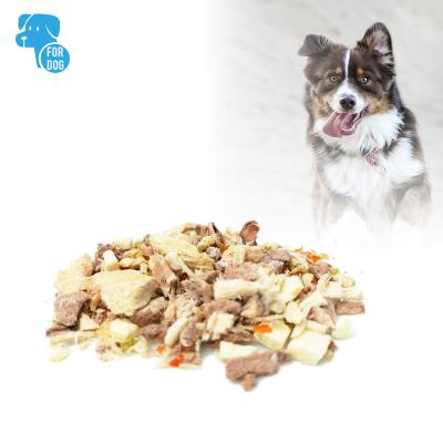 China Sustainable freeze-dried at low temperature to maintain 96% natural freeze-dried fresh nutrition food for pets for sale