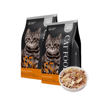 China Cats Taiwan Quality Products Most Popular Turkey Flavored Cat Pet Food Freeze Dried Digestive Care Formula for sale