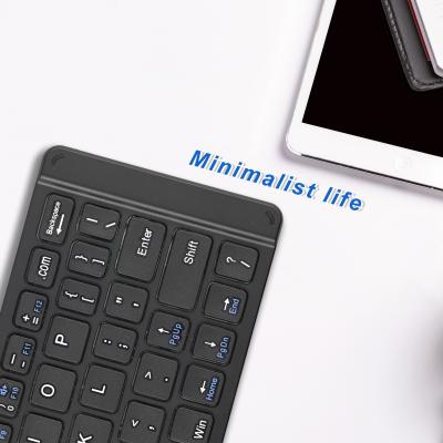 China Anti-ghosting Mini Folding Wireless Keyboard BT Light-convenient foldable keyboard for , Android, IOS for sale