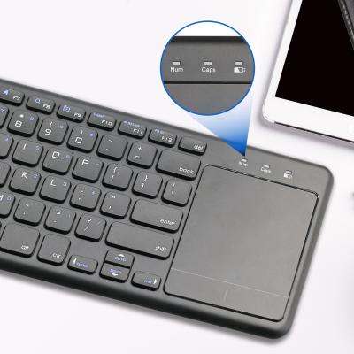 China Anti-ghosting Laptop Portable Slim ABS Trackpad BT Keyboard Standard Wireless Touchpad for sale