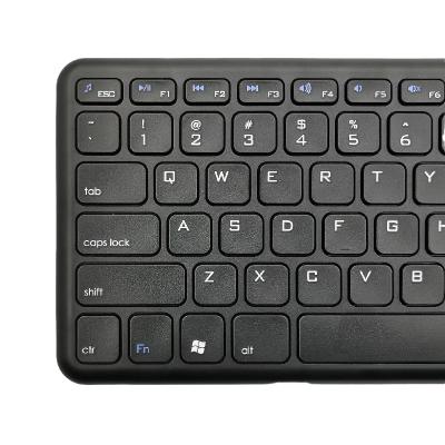 China Brand new black 2.4g anti-ghosting with touchpa keyboard for pc tablet for desktop tablet for sale