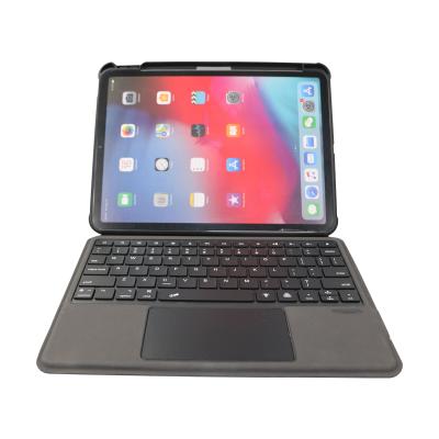 China Hot Selling Wholesalecase Wireless 11 Inch Wireless Keyboard BT5 Leather Case With Touchpad For iPad Pro 2020 for sale