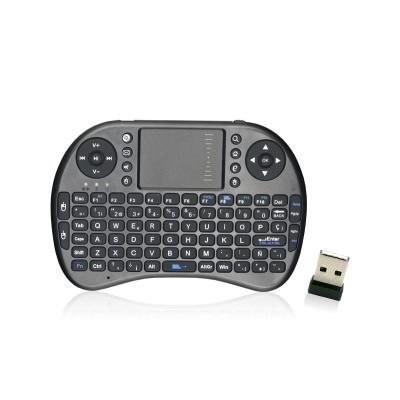 China General Anti-Ghosting Mini Keyboard For Android TV Box i8 Keyboard Mouse With Touchpad for sale