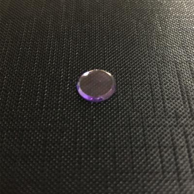 China Round Engraved Purple Sapphire Crystal Pendant 1800-2100 Hardness for sale