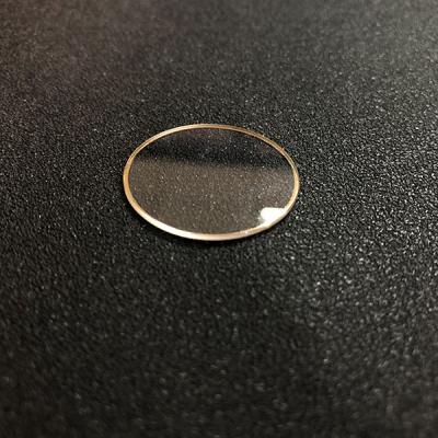 China Round Flat 5 - 10mm Polished Sapphire Wafer For Smartwear for sale